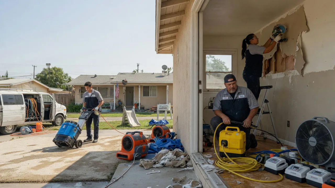 Water Damage Restoration in Woodland, CA near me